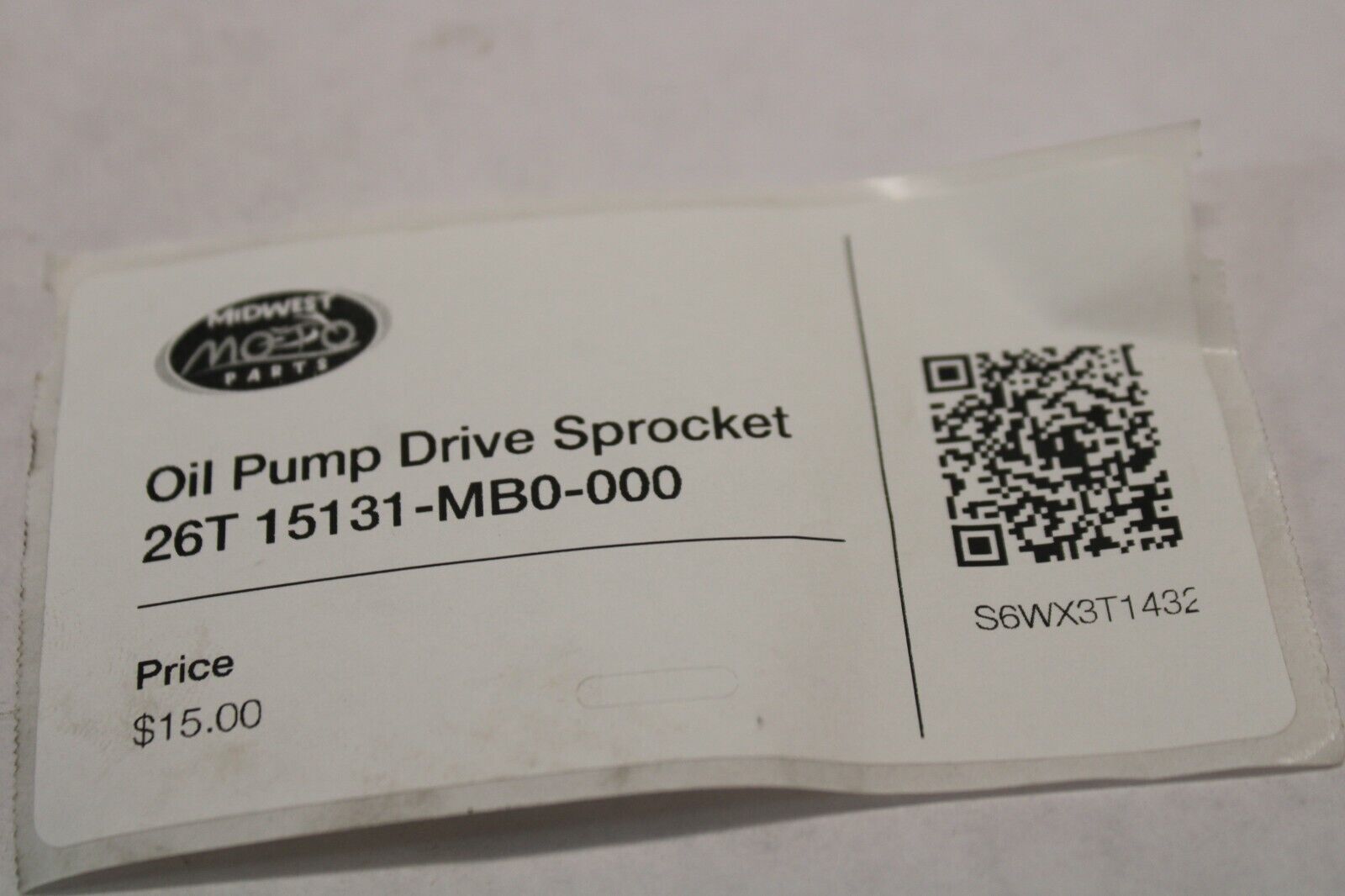 Oil Pump Drive Sprocket 26T 15131-MB0-000 1983 Honda VT750C Shadow