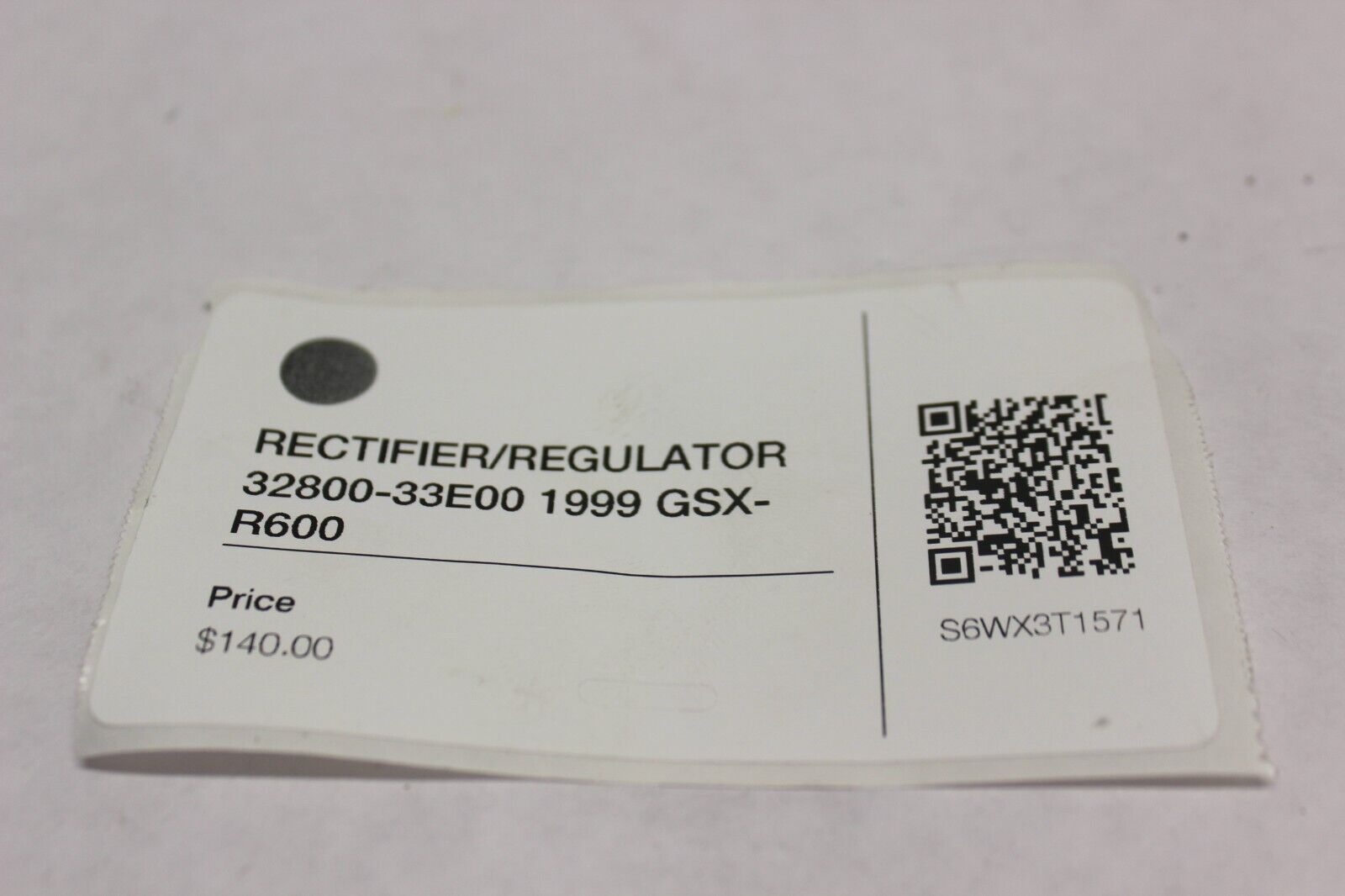 RECTIFIER/REGULATOR 32800-33E00 1999 Suzuki GSX-R600