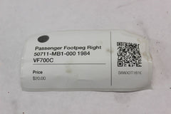 Passenger Footpeg Right 50711-MB1-000 1984 Honda VF700C