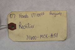Rectifier 31600-MCK-A51 2007 Honda Shadow Sabre VT1100C2
