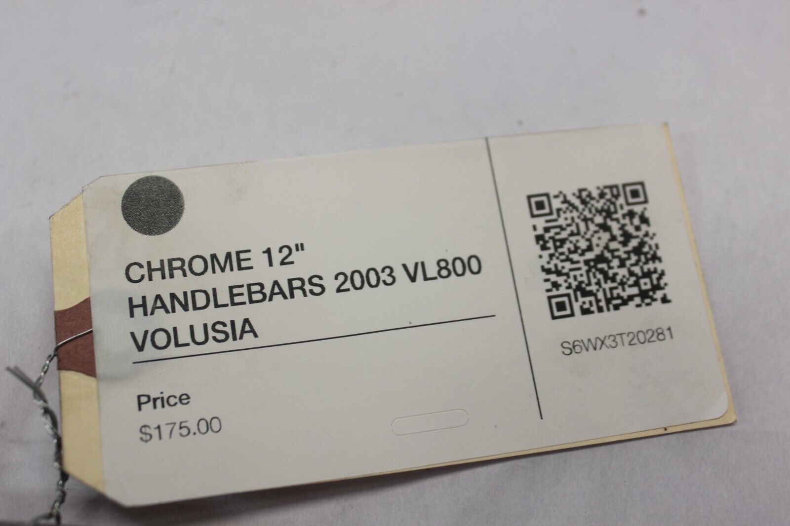 Aftermarket CHROME 12" HANDLEBARS 2003 VL800 VOLUSIA