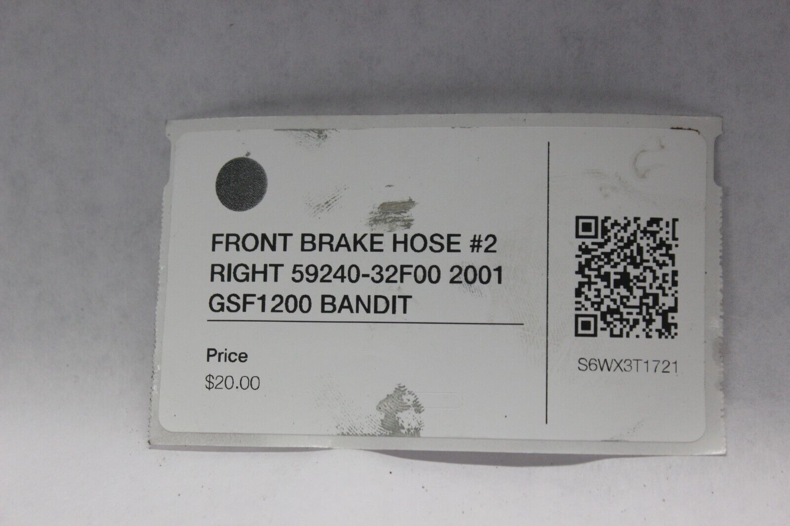 FRONT BRAKE HOSE #2 RIGHT 59240-32F00 2001 GSF1200 SUZUKI BANDIT