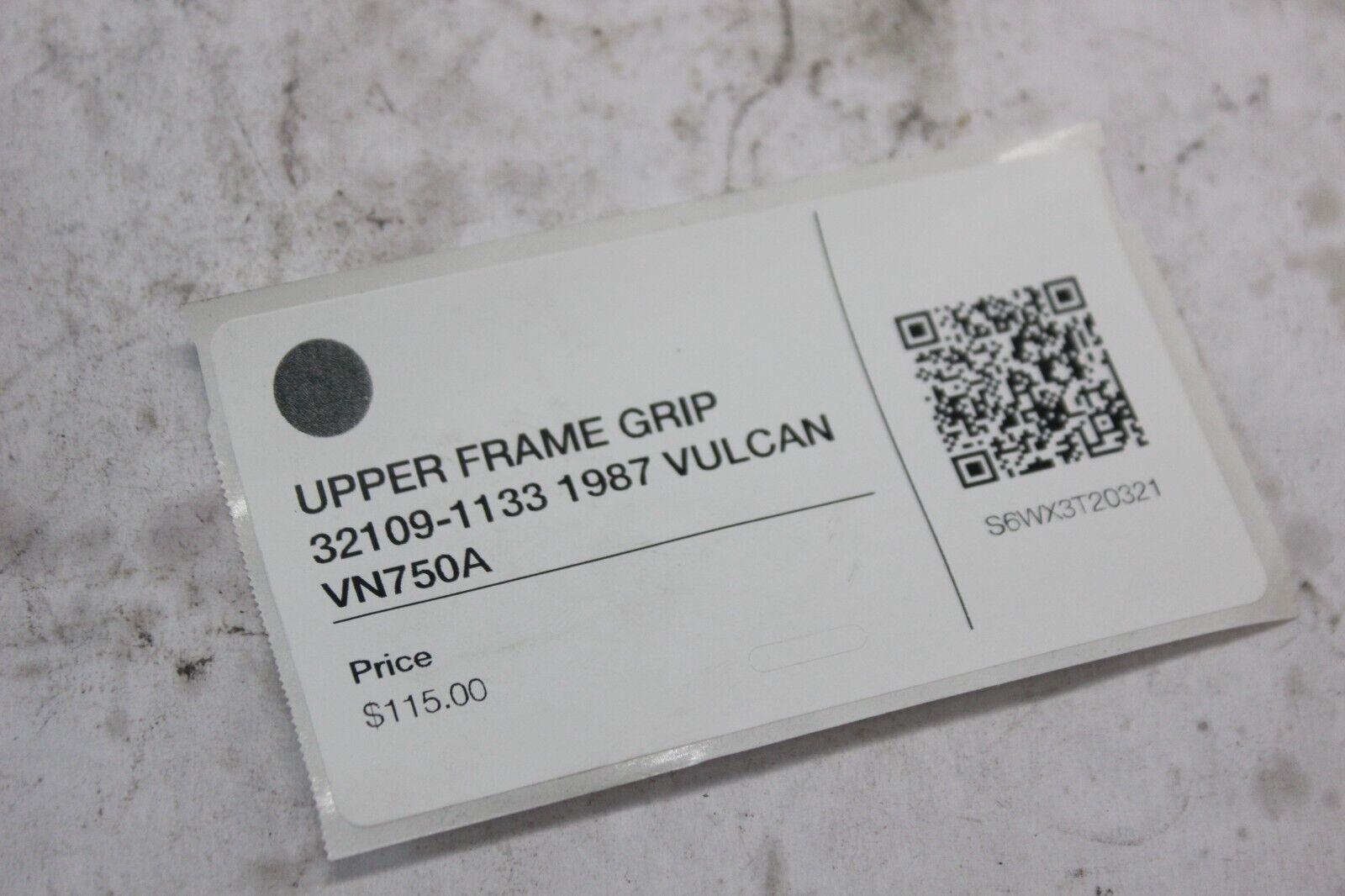 UPPER FRAME GRIP 32109-1133 1987 VULCAN VN750A