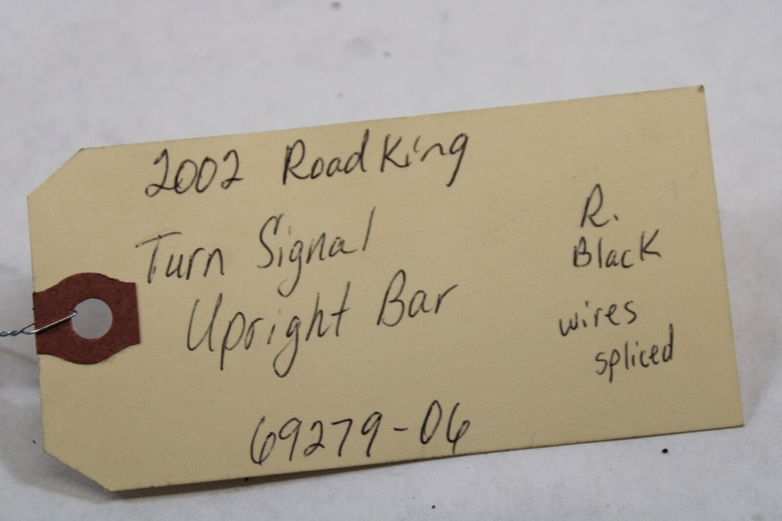 Turn Signal Upright Bar RIGHT 69279-06 (Black) Harley Davidson