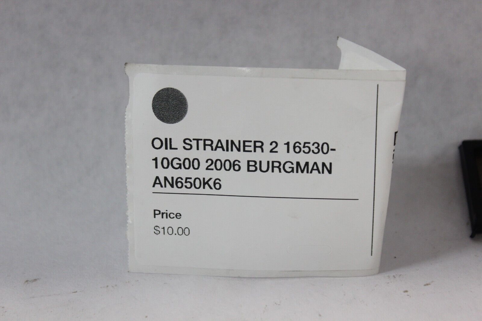 OIL STRAINER 2 16530-10G00 2006 BURGMAN AN650K6
