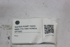 WATER PUMP 19200-MB0-770 1984 HONDA VF700C