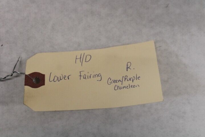 Lower Fairing LEFT (Green/Purple Chameleon) Harley Davidson