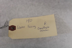 Lower Fairing LEFT (Green/Purple Chameleon) Harley Davidson