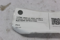 LOW 2ND & 3RD SHIFT FORK 13140-1008 1982 KZ750N SPECTRE