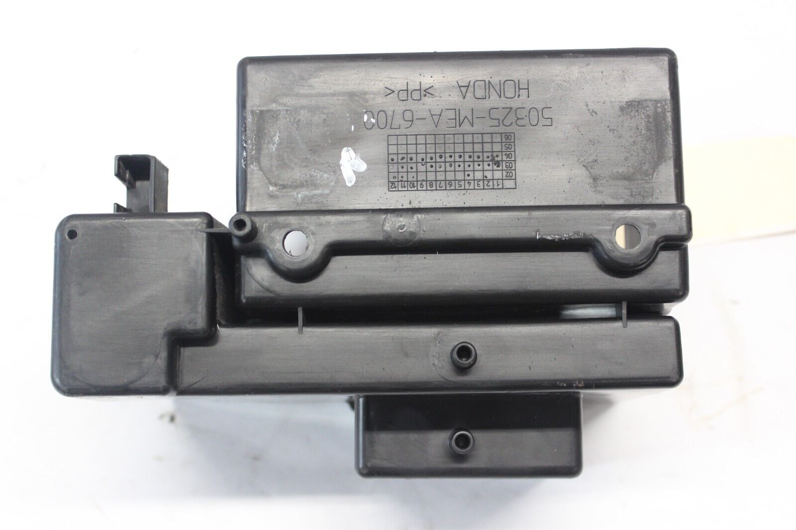 BATTERY BOX 50325-MEM-670 2005 Honda VTX1300S