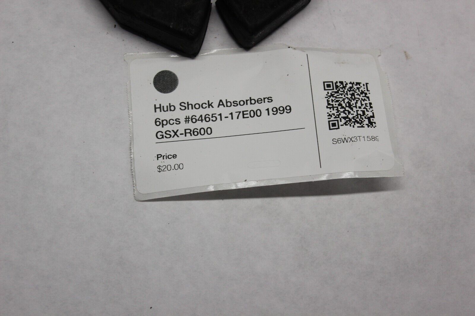 Hub Shock Absorbers 6pcs #64651-17E00 1999 Suzuki GSX-R600