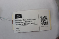 Brouhard Rear Brake Lever 2013 Harley Davidson Roadglide (Chrome Peel)