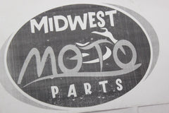 FRONT LEFT SIDE COVER 63550-MEA-670 2005 Honda VTX1300S