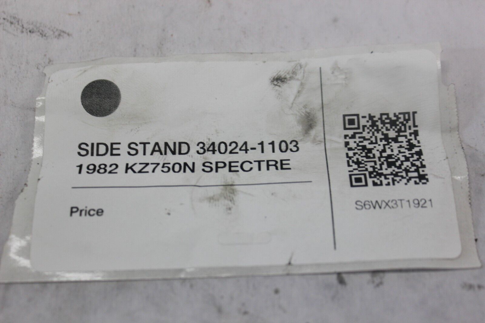 SIDE STAND 34024-1103 1982 Kawasaki Spectre KZ750N