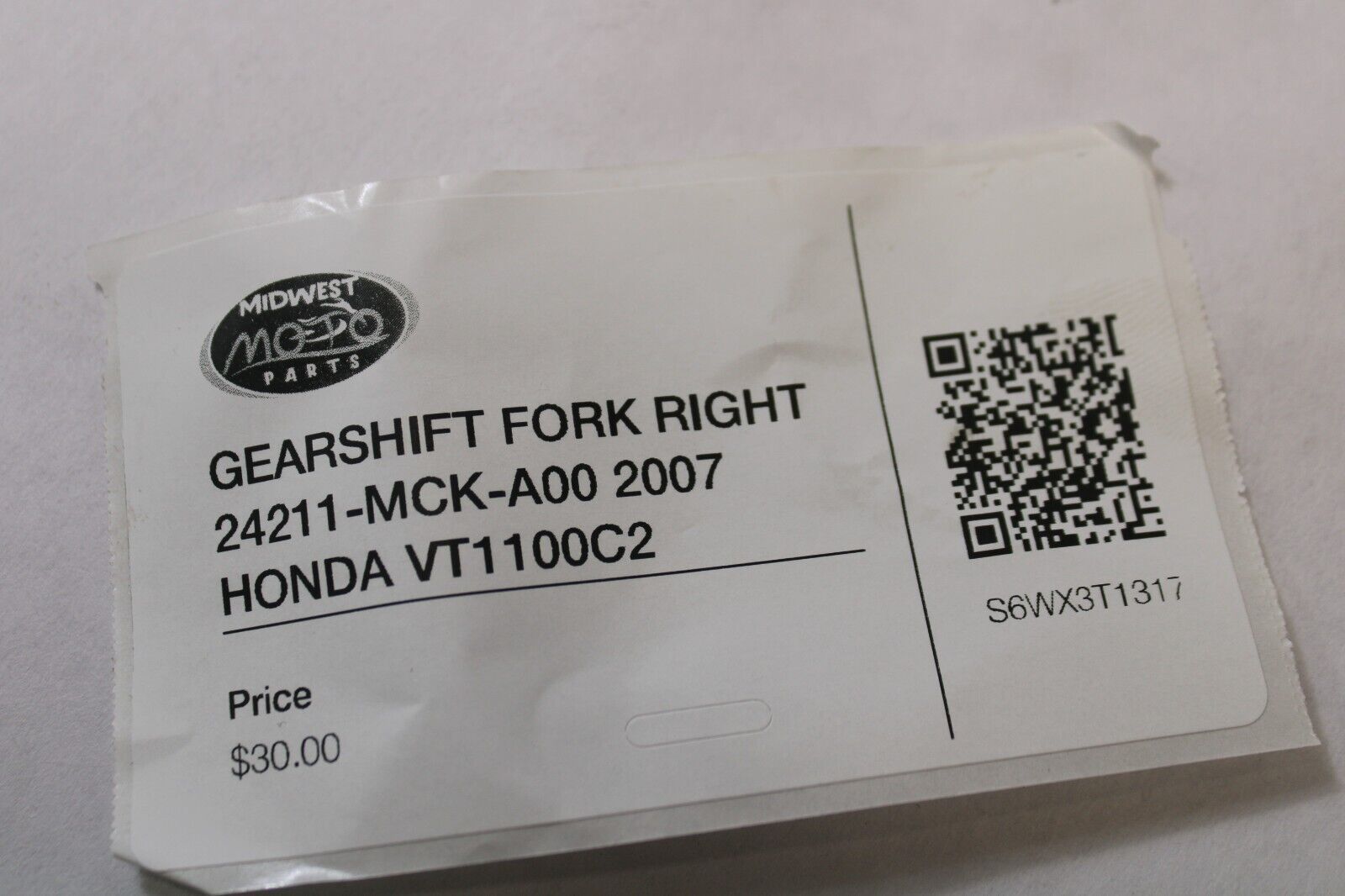 GEARSHIFT FORK RIGHT 24211-MCK-A00 2007 HONDA VT1100C2