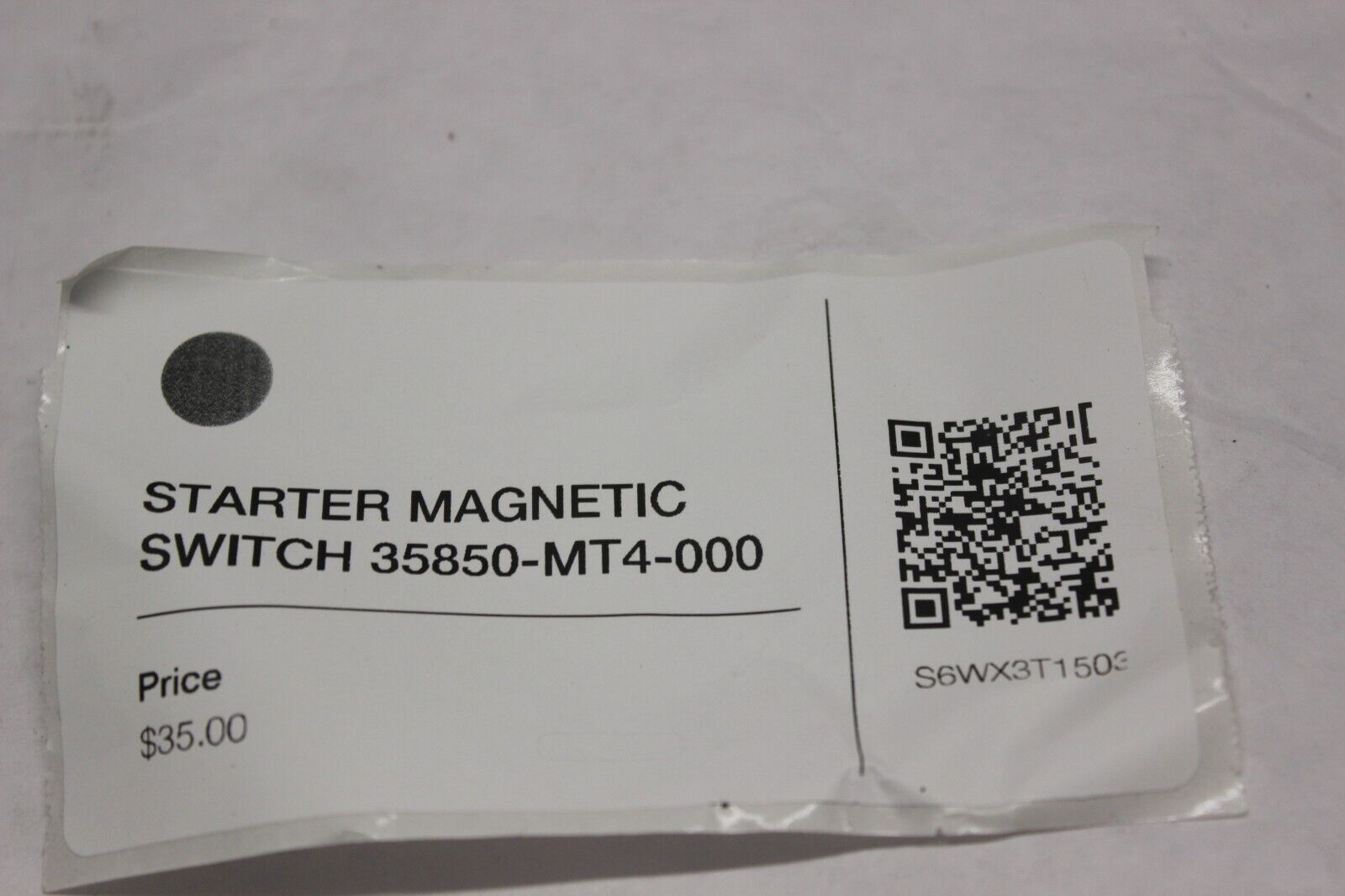 STARTER MAGNETIC SWITCH 35850-MT4-000 2005 Honda VTX1300S