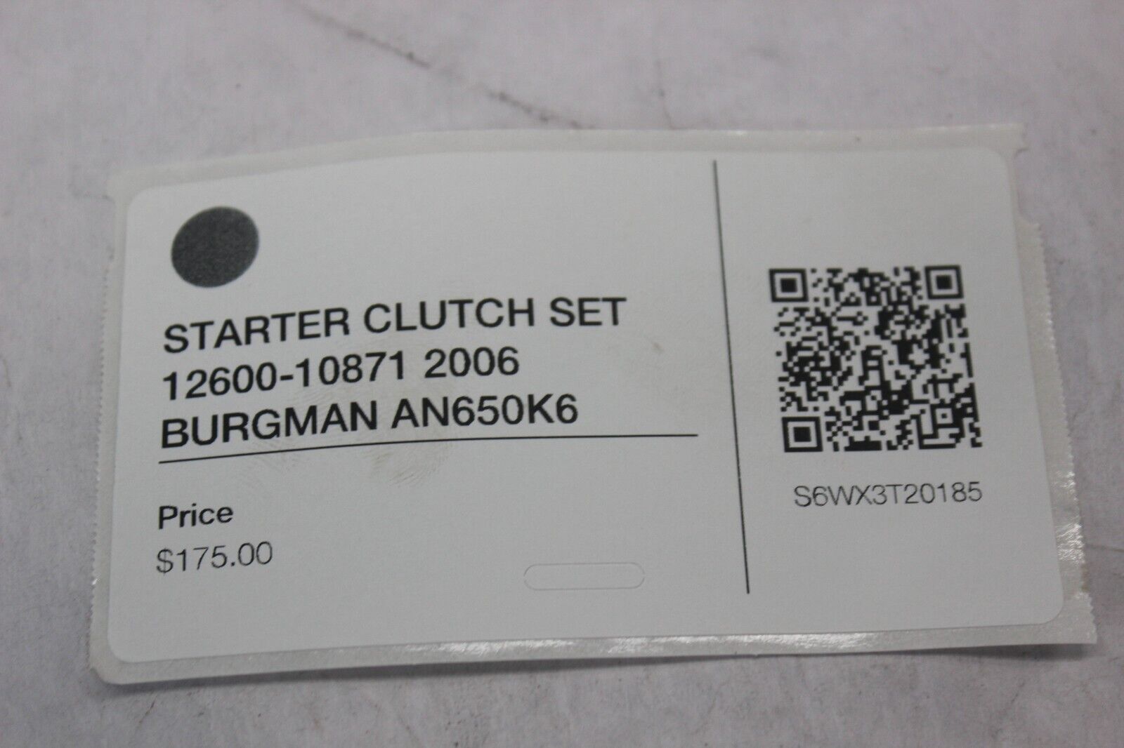 STARTER CLUTCH SET 12600-10871 2006 BURGMAN AN650K6