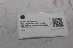 CLUTCH SPRING PLATE (PRESSURE) 13187-006 1982 KZ750N SPECTRE