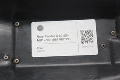 Rear Fender B 80105-MB1-700 1984 Honda VF700C