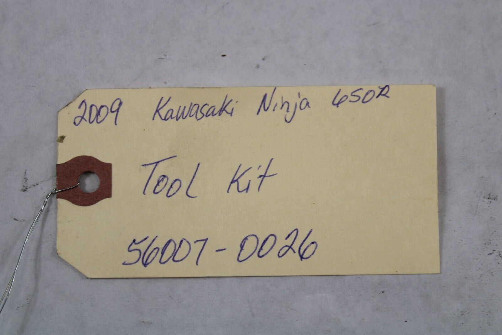 Tool Kit (Complete) 56007-0026 2009 Kawasaki 650R Ninja EX650C9F