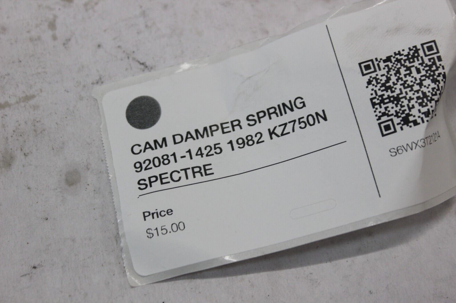 CAM DAMPER SPRING 92081-1425 1982 KZ750N SPECTRE