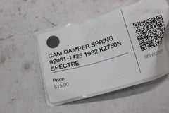 CAM DAMPER SPRING 92081-1425 1982 KZ750N SPECTRE