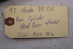 Rear Cylinder Head Cover w/Gasket 12321-MZ5-306 1997 Honda Magna VF750