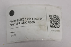 Piston (STD) 12111-34E11-0F0 1999 GSX R600