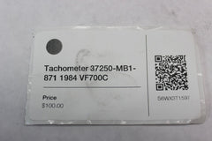 Tachometer 37250-MB1-871 1984 Honda VF700C