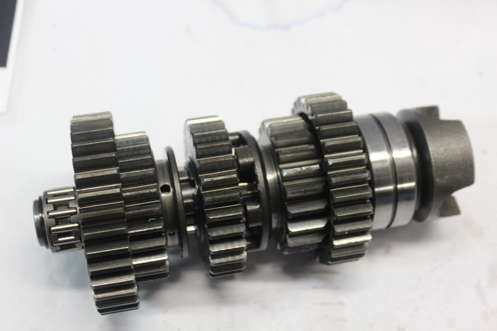 OUT-TRANSMISSION SHAFT W/GEARS 13128-1040 1982 KZ750N SPECTRE