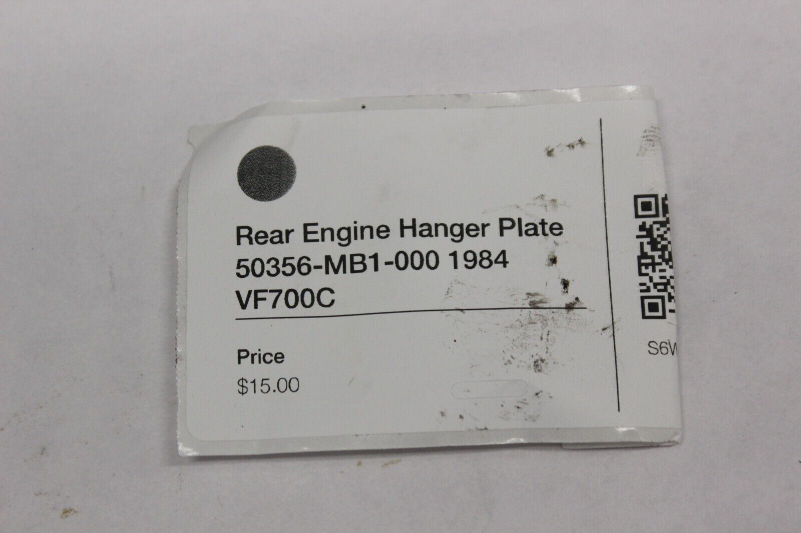 Rear Engine Hanger Plate 50356-MB1-000 1984 Honda VF700C