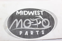 SIDE COVER RIGHT #2 BLACK 42X-21721-00-KM 1984 Yamaha VIRAGO XV700L