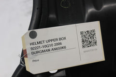 HELMET UPPER BOX 92221-10G10 2006 BURGMAN AN650K6