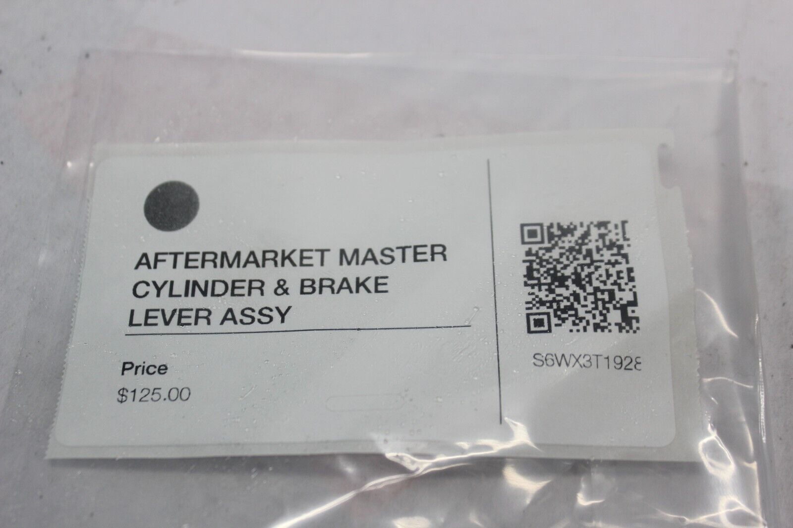 AFTERMARKET MASTER CYLINDER & BRAKE LEVER ASSY 1982 Kawasaki Spectre KZ750N