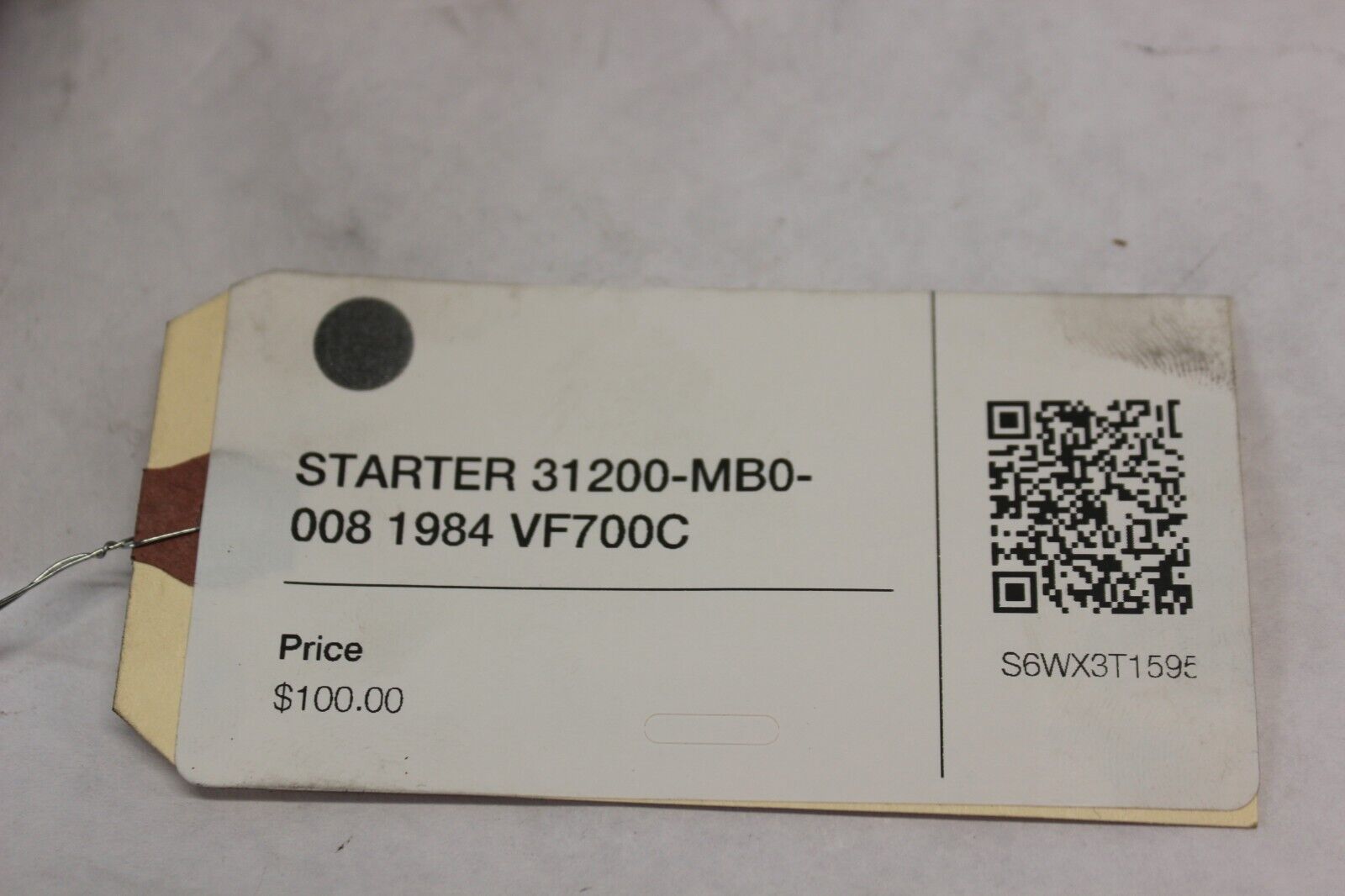 STARTER 31200-MB0-008 1984 Honda VF700C