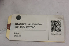 STARTER 31200-MB0-008 1984 Honda VF700C