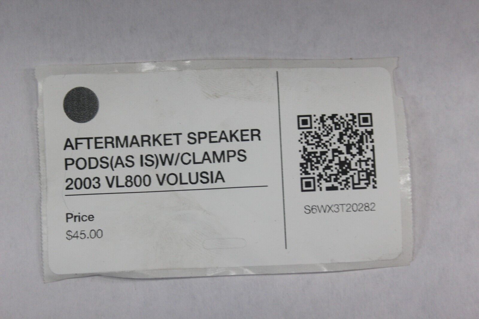 AFTERMARKET SPEAKER PODS (AS IS) W/CLAMPS 2003 VL800 VOLUSIA