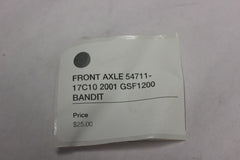 FRONT AXLE 54711-17C10 2001 GSF1200 SUZUKI BANDIT