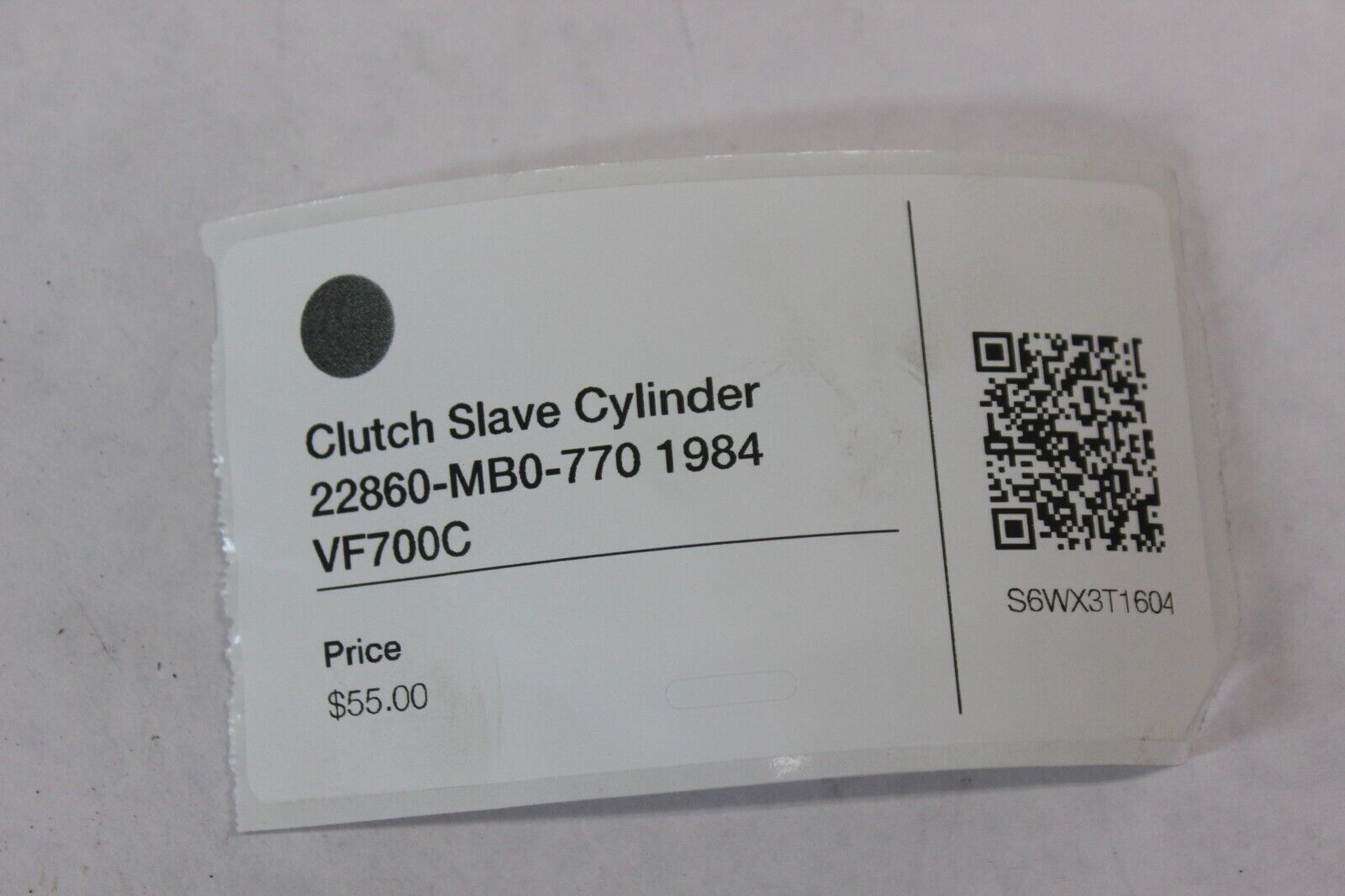 Clutch Slave Cylinder 22860-MB0-770 1984 Honda VF700C