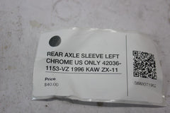 REAR AXLE SLEEVE LEFT CHROME 42036-1153-VZ 1996 KAW ZX-11