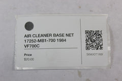 AIR CLEANER BASE NET 17252-MB1-700 1984 Honda VF700C