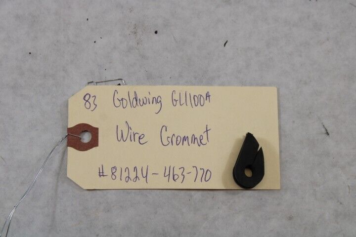 Wire Grommet 81224-463-770 1983 Honda Goldwing GL1100