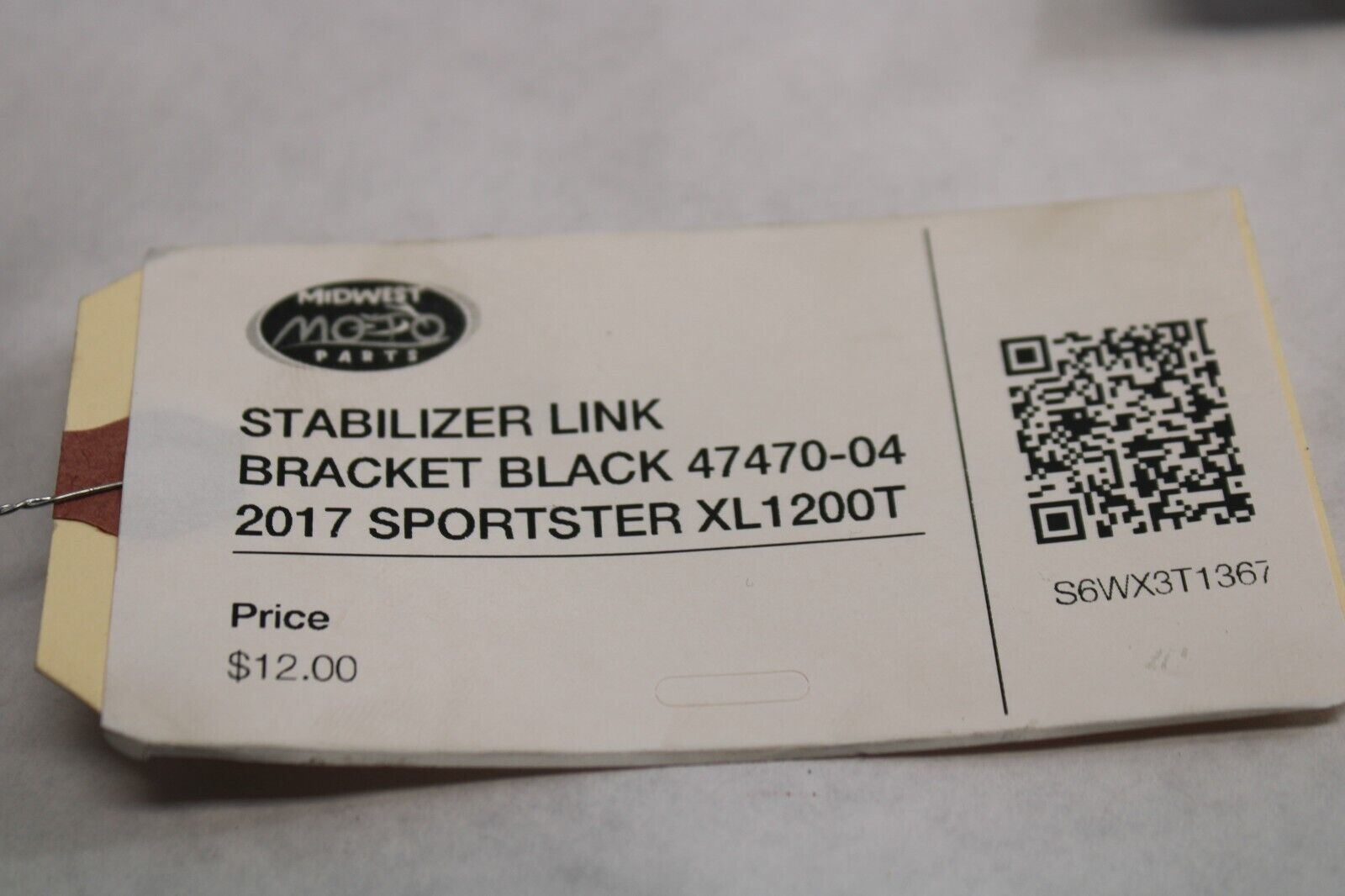 STABILIZER LINK BRACKET BLACK 47470-04 2017 SPORTSTER XL1200 HD SuperLow