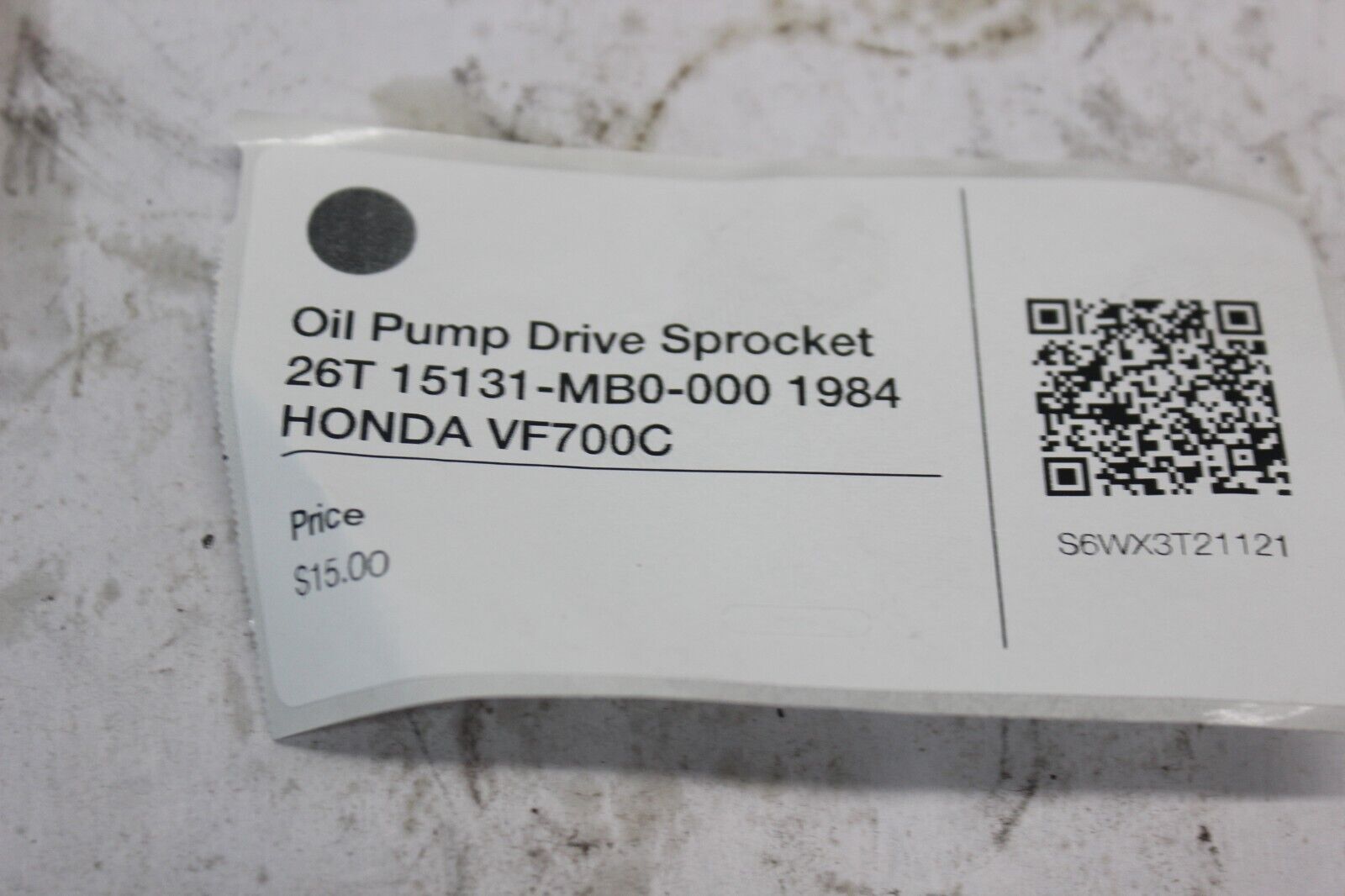 Oil Pump Drive Sprocket 26T 15131-MB0-000 1984 HONDA VF700C