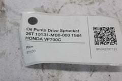 Oil Pump Drive Sprocket 26T 15131-MB0-000 1984 HONDA VF700C