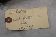 Front Brake Caliper LEFT Black 43027-08 2013 Harley Davidson Roadglide