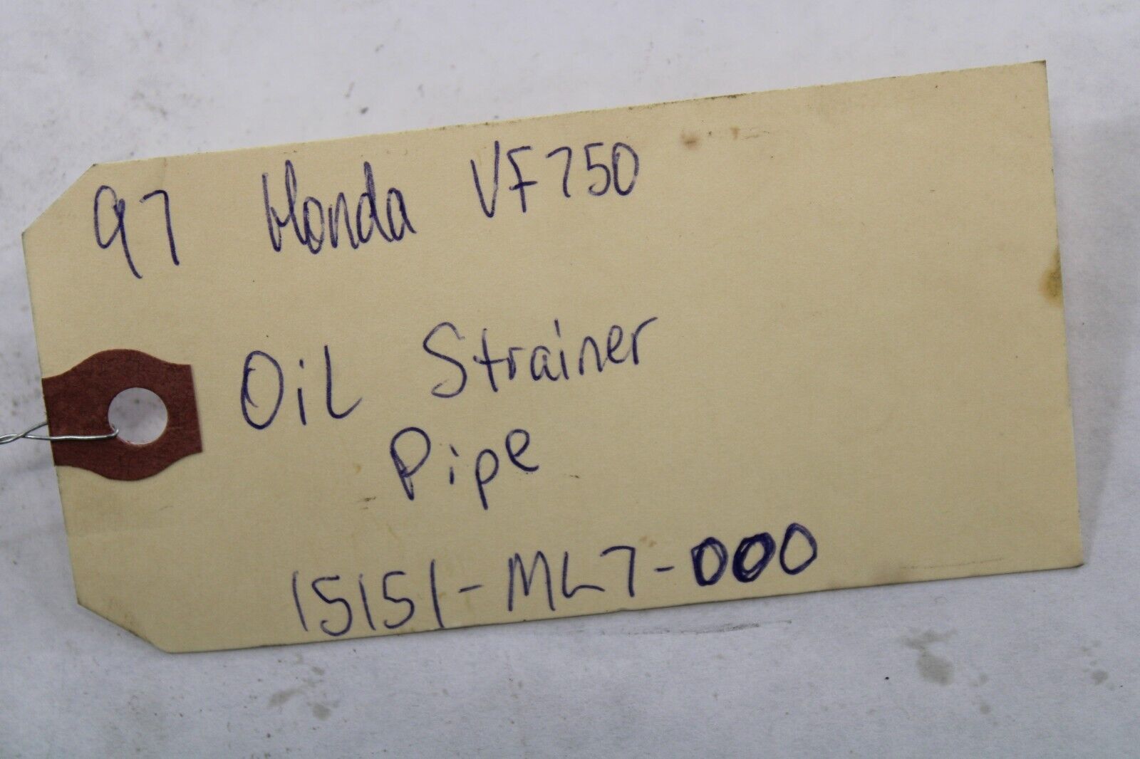Oil Strainer Pipe 15151-ML7-000 1997 Honda Magna VF750