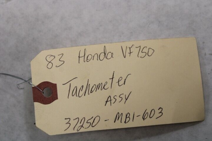 Tachometer 37250-MB1-603 1983 Honda VF750
