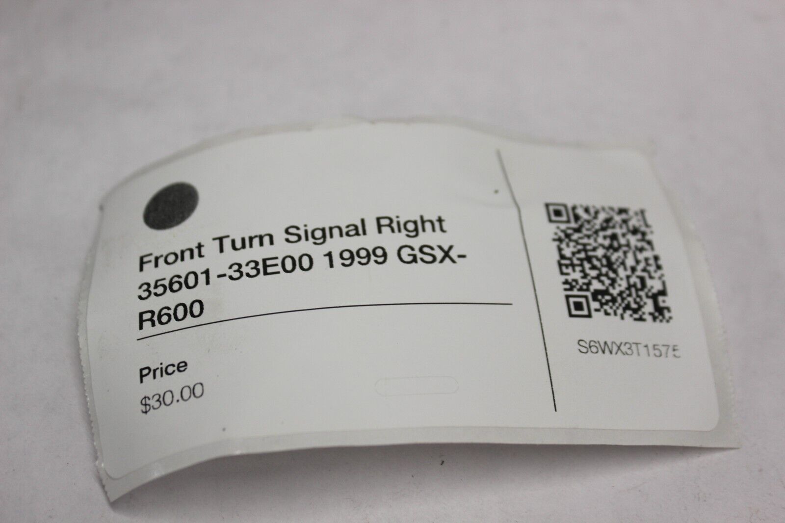 Front Turn Signal Right 35601-33E00 1999 Suzuki GSX-R600