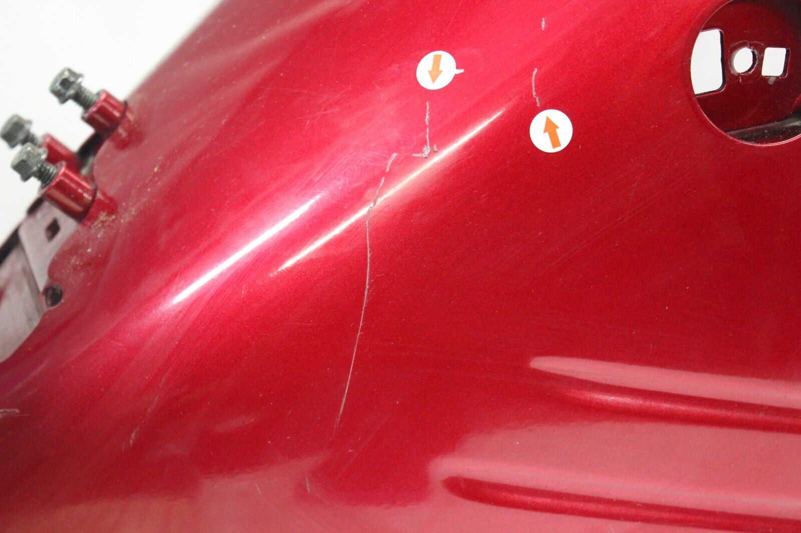REAR FENDER RED 80110-MEA-670ZE 2005 Honda VTX1300S